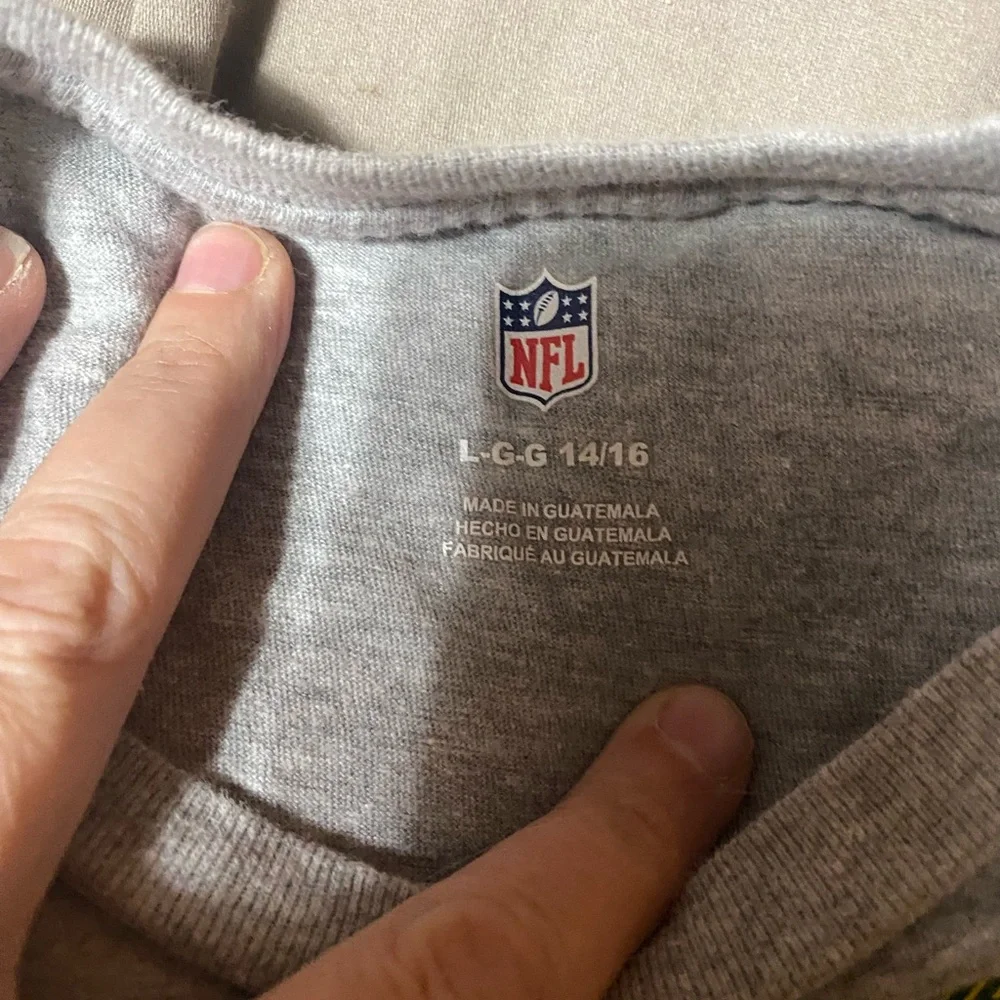 NFL Green Bay Packers‎ Kids Gray Tee
